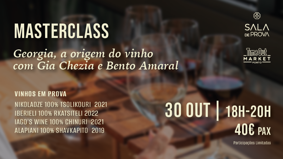 Masterclass “Georgia, a Origem do Vinho”